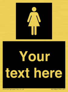 Custom information: black panel female